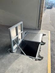 Serviceklappe befahrbar