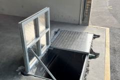 Serviceklappe befahrbar