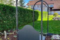 Spalier mit Gartentor