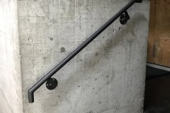 Rohrhandlauf anthrazit