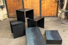 Beistelltische Stahl