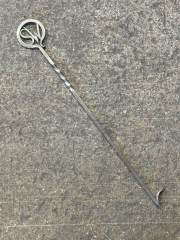 Feuerhacken mit Initialen