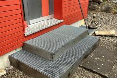 Zugangstreppe Podest